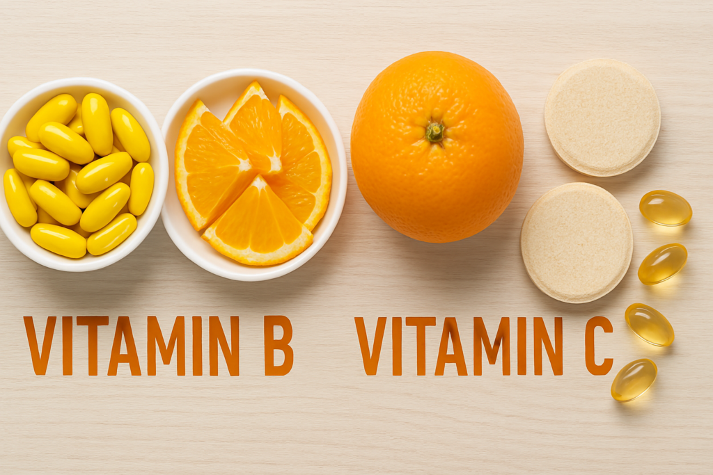 Vitamin B, Vitamin C