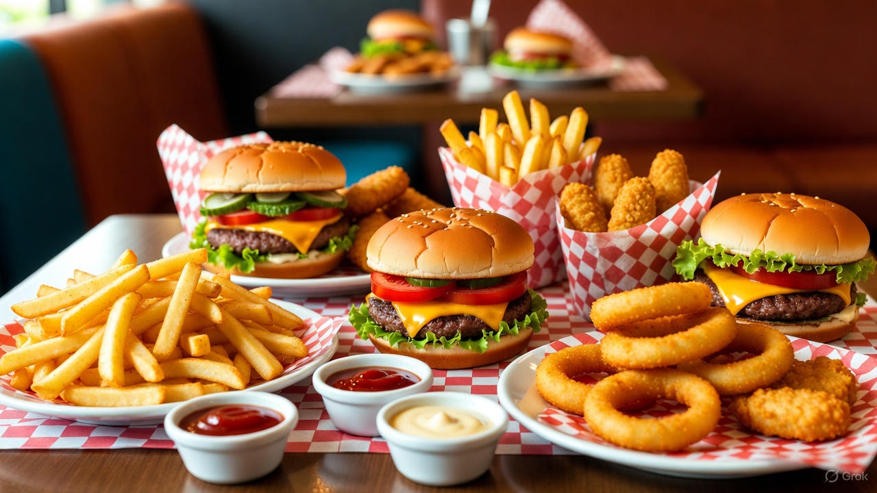 Healthy fast food options