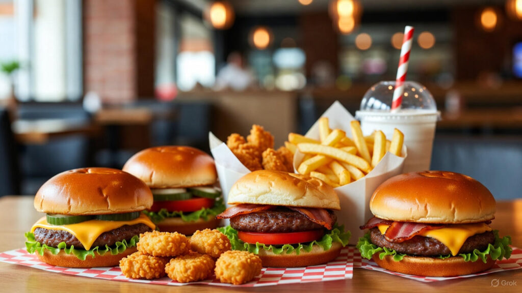 Healthy fast food options