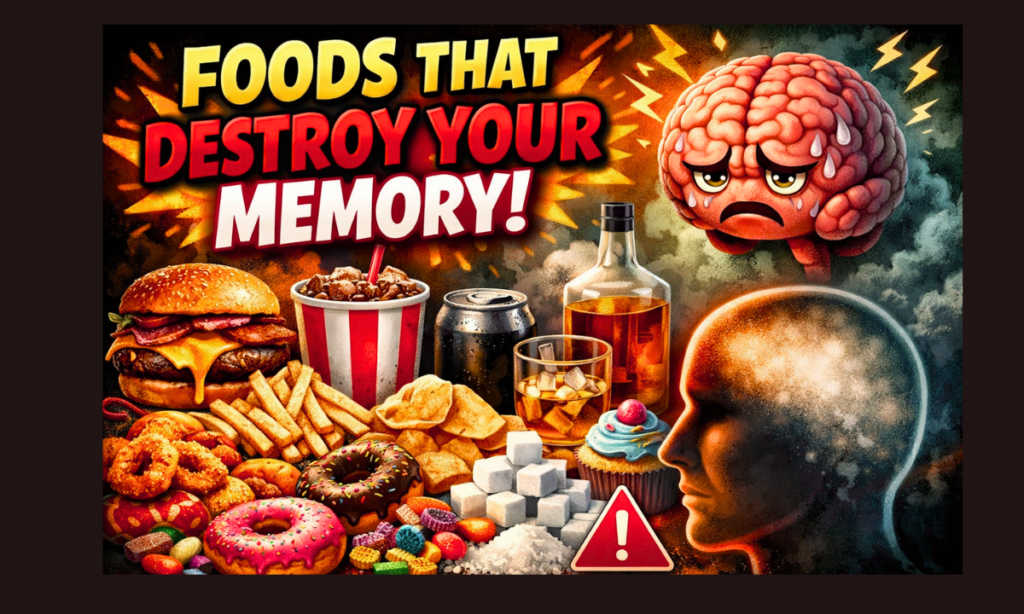 foods that destroy your memory