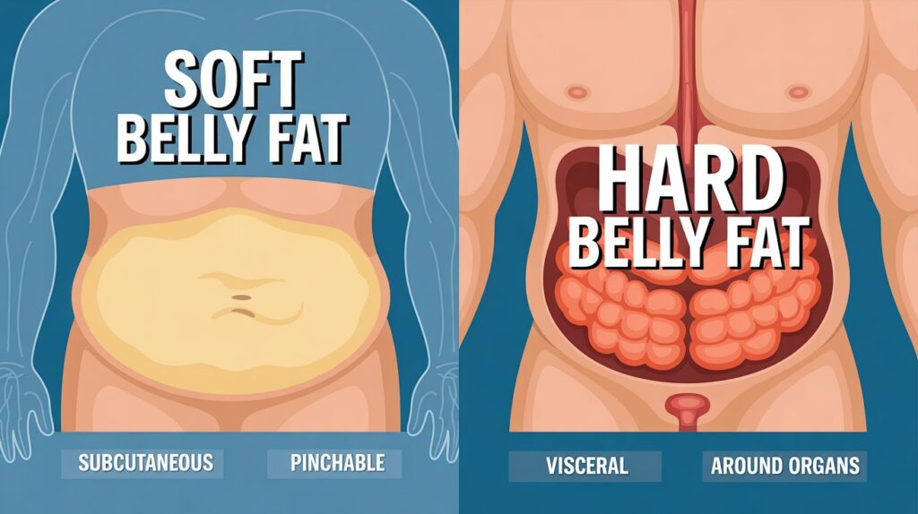 Soft vs Hard Belly Fat
