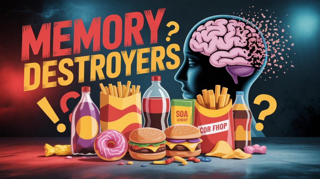 foods that destroy your memory