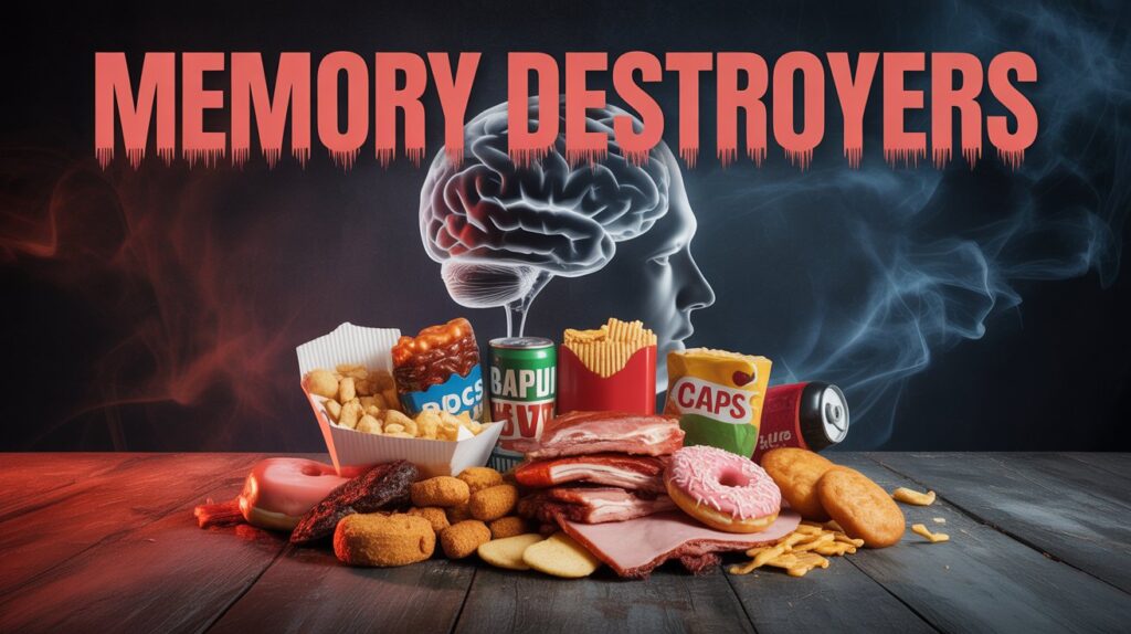 foods that destroy your memory