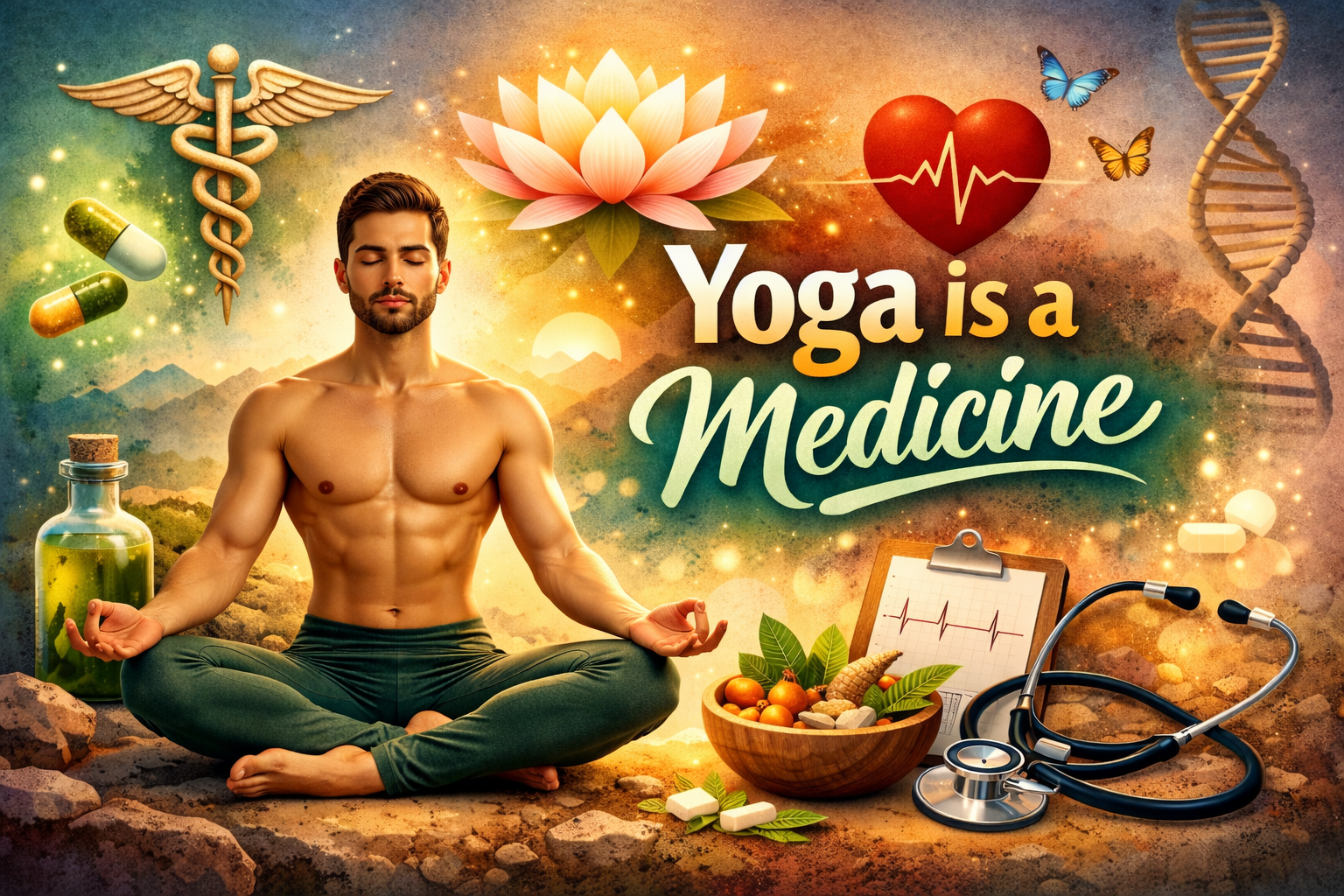 Yoga is a medicine