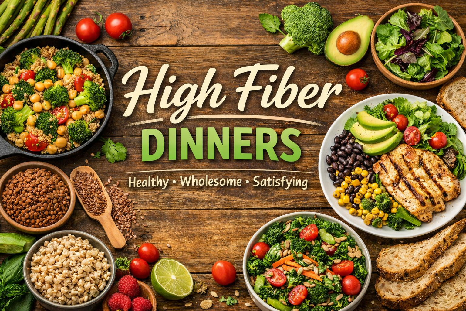 High Fiber Dinners