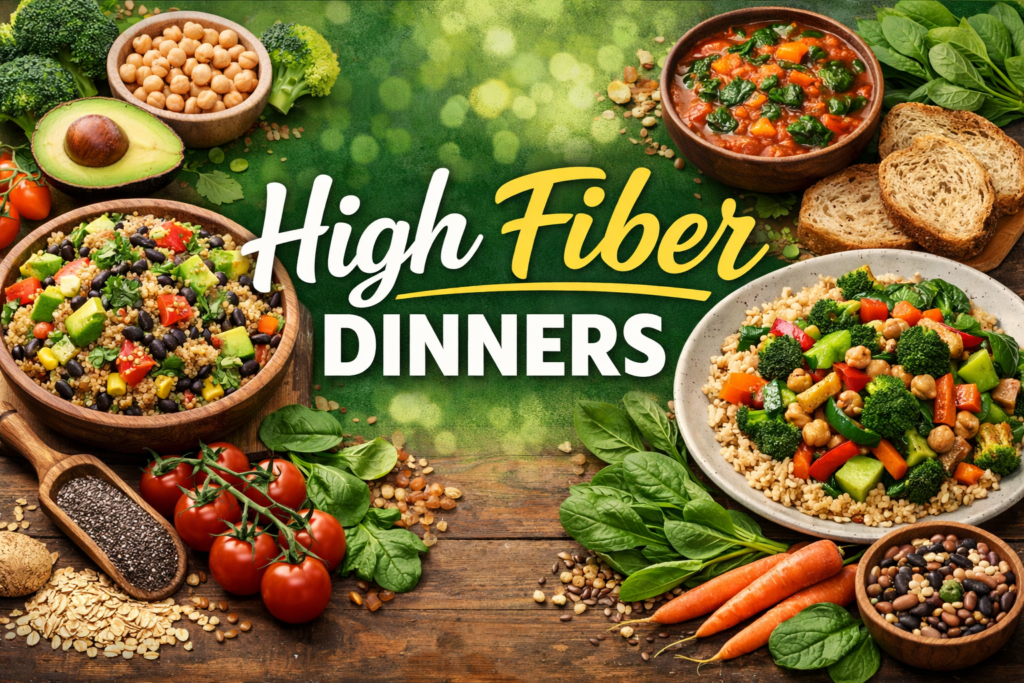 High Fiber Dinners