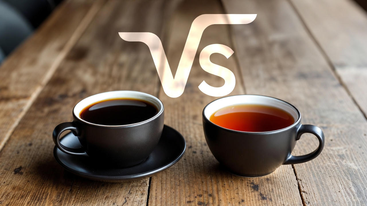 Black Coffee vs Tea