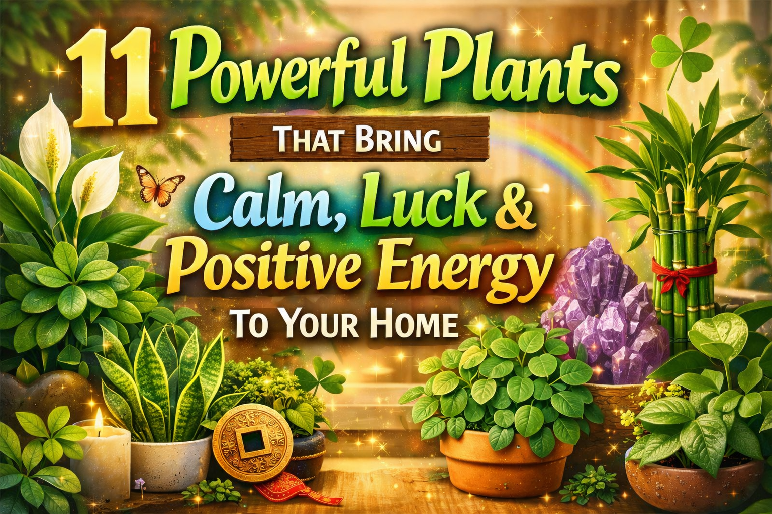 Plants That Bring Calm, Luck and Positive Energy