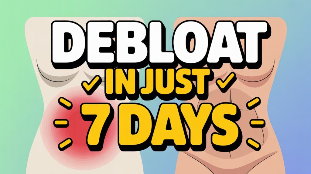 debloat in just 7 days