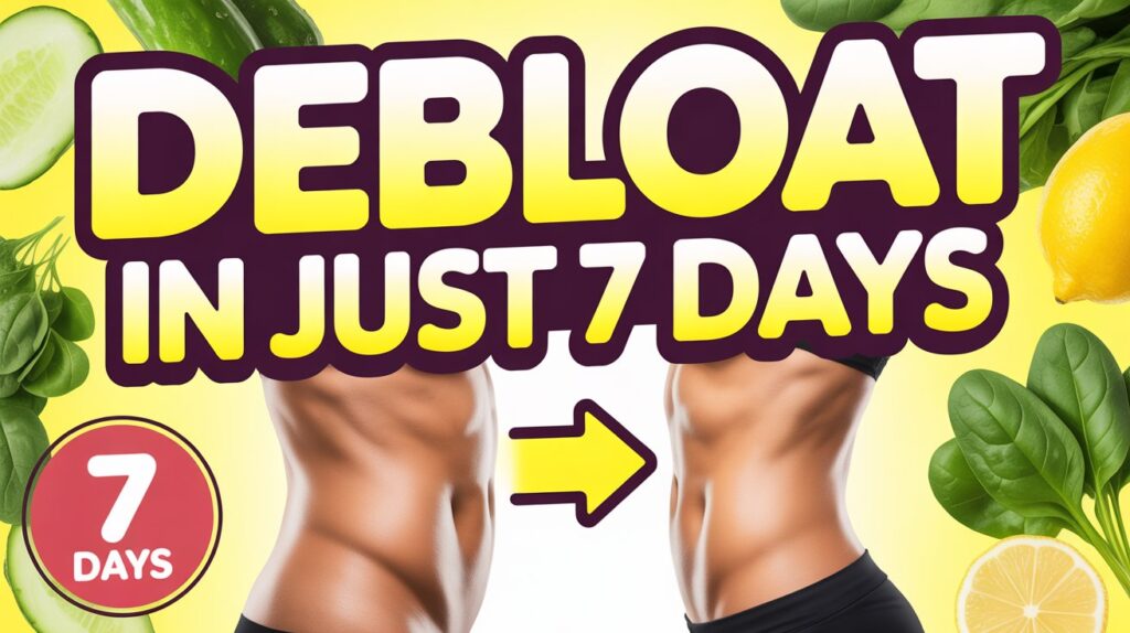 debloat in just 7 days