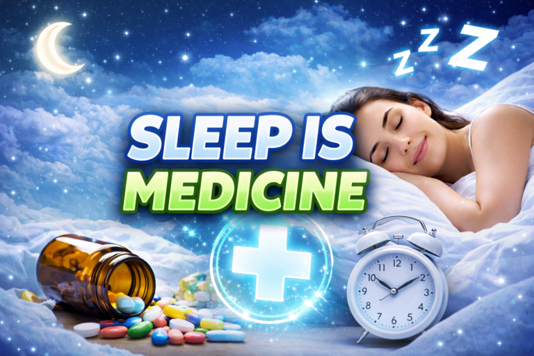 Sleep is medicine