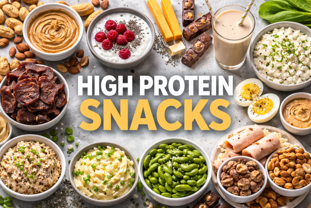 High proteins snacks