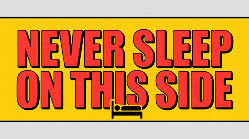 Never Sleep on This Side
