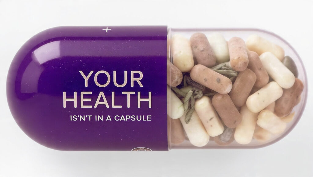 Your Health Isn’t in a Capsule